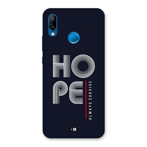 Hope Survives Back Case for Huawei P20 Lite