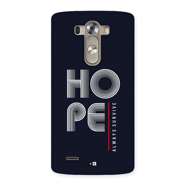 Hope Survives Back Case for LG G3