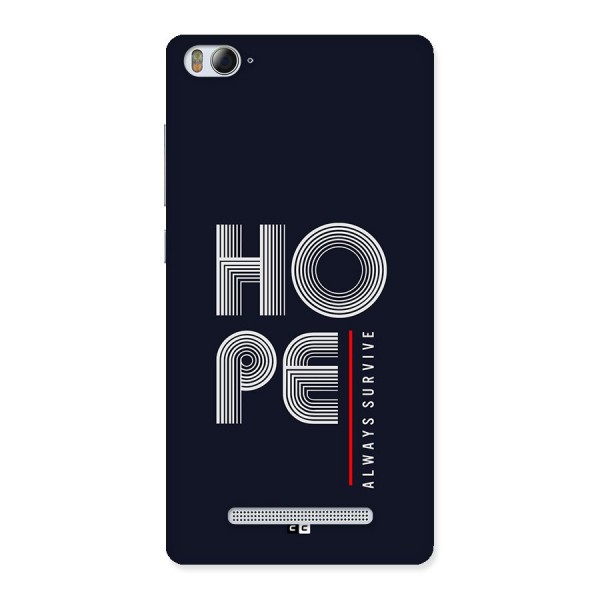 Hope Survives Back Case for Mi4i