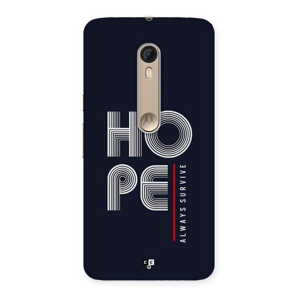 Hope Survives Back Case for Moto X Style