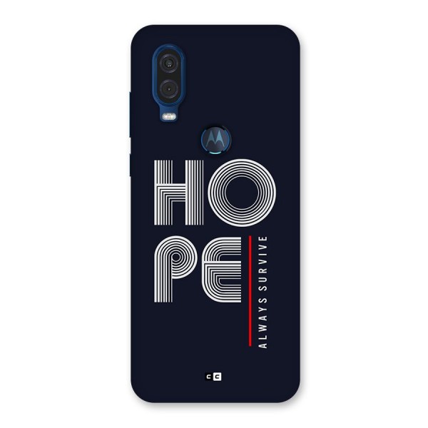 Hope Survives Back Case for Motorola One Vision