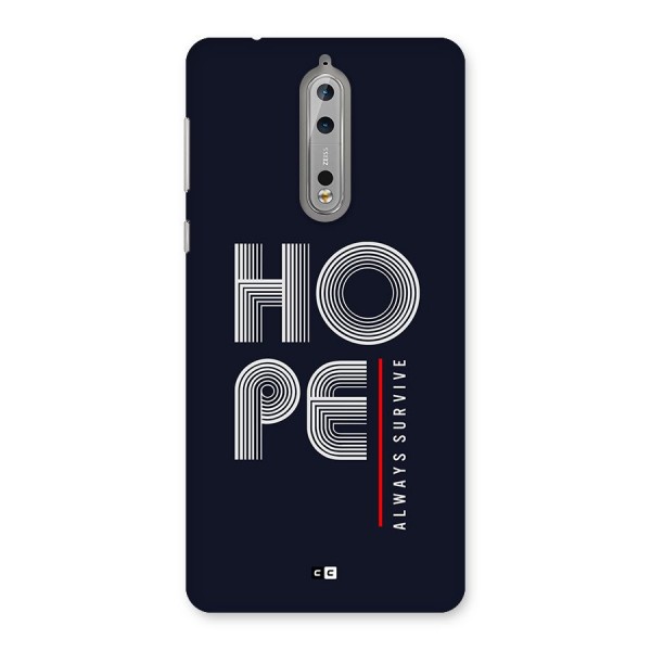 Hope Survives Back Case for Nokia 8