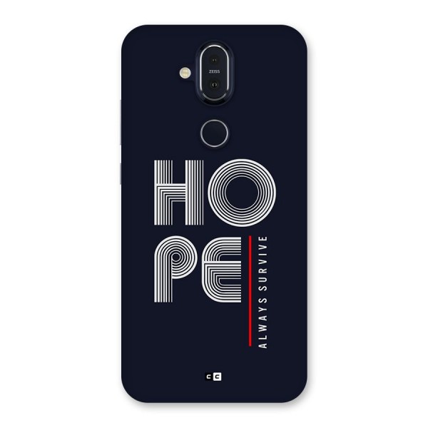 Hope Survives Back Case for Nokia 8.1