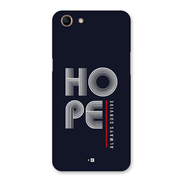 Hope Survives Back Case for Oppo A83 (2018)