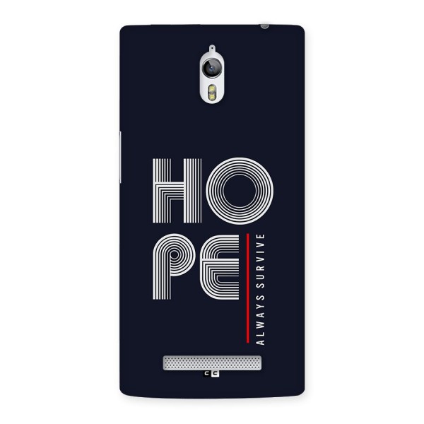 Hope Survives Back Case for Oppo Find 7