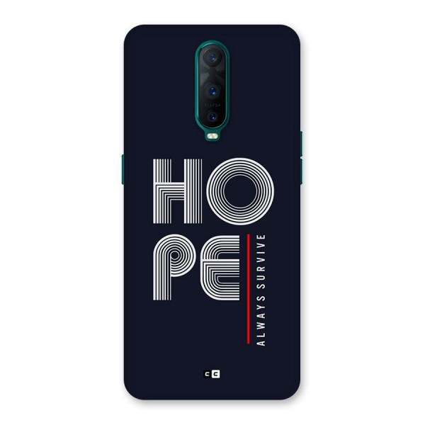 Hope Survives Back Case for Oppo R17 Pro