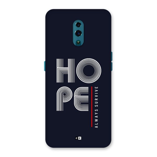 Hope Survives Back Case for Oppo Reno