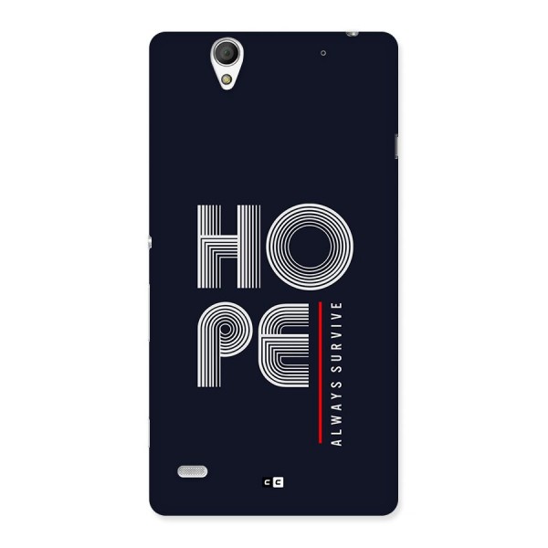 Hope Survives Back Case for Xperia C4