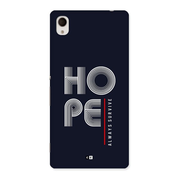 Hope Survives Back Case for Xperia M4