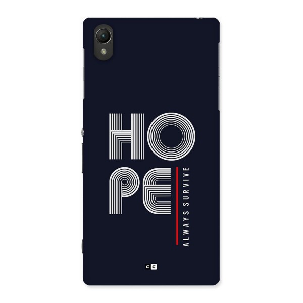 Hope Survives Back Case for Xperia Z1