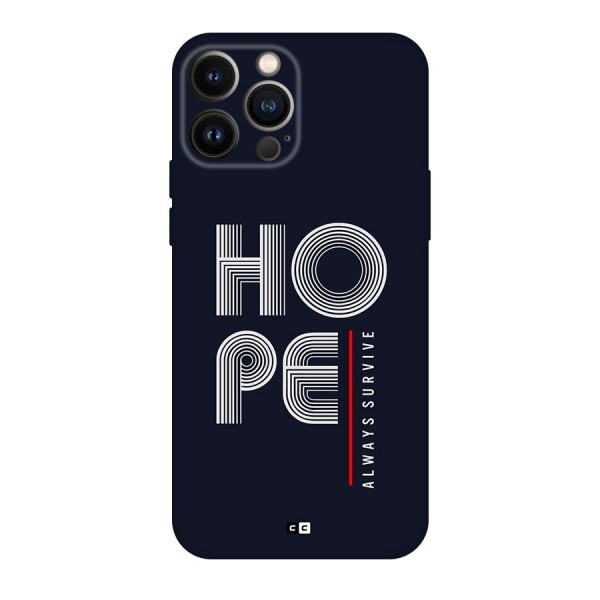 Hope Survives Back Case for iPhone 13 Pro Max