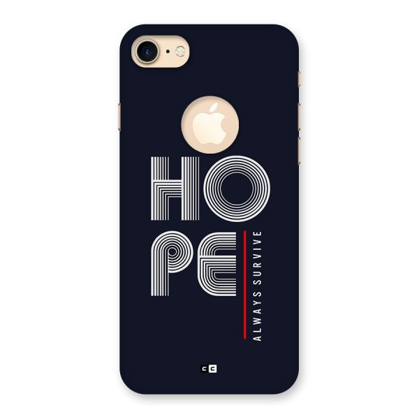 Hope Survives Back Case for iPhone 8 Logo Cut