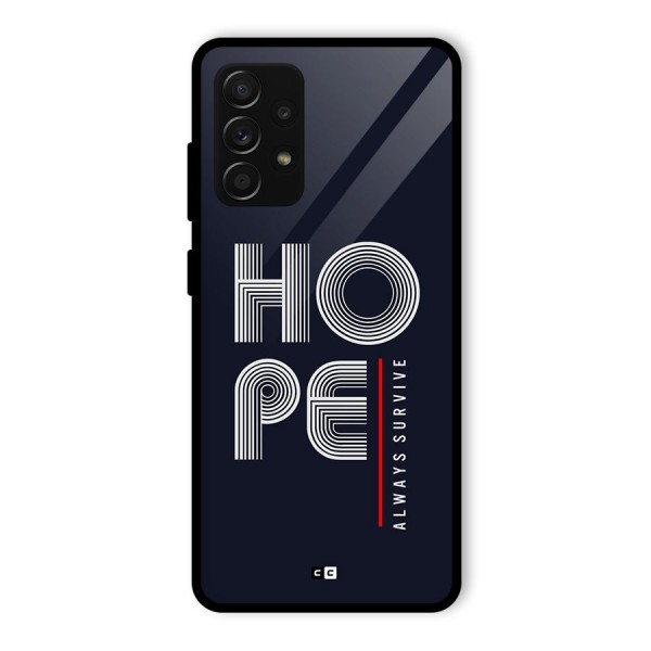 Hope Survives Glass Back Case for Galaxy A53 5G