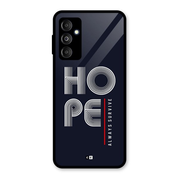 Hope Survives Glass Back Case for Galaxy M14 5G