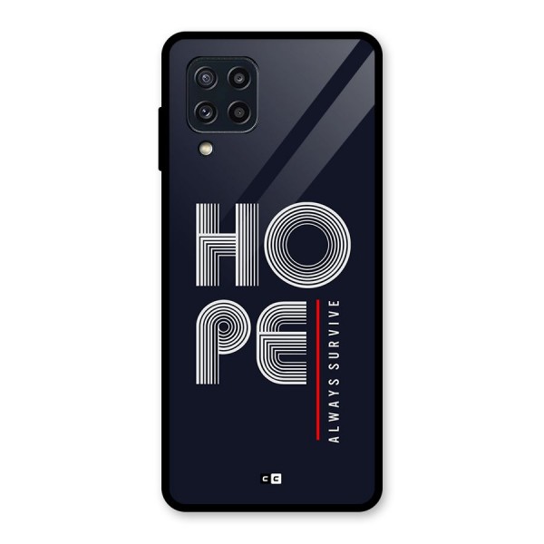 Hope Survives Glass Back Case for Galaxy M32