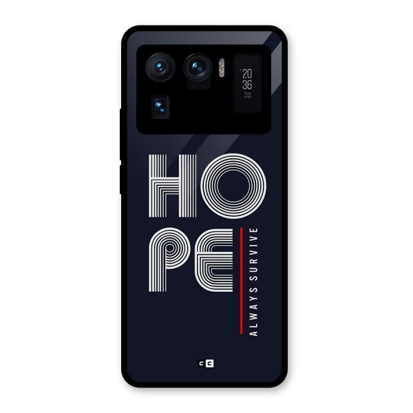 Hope Survives Glass Back Case for Mi 11 Ultra