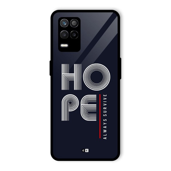 Hope Survives Glass Back Case for Realme 8s 5G