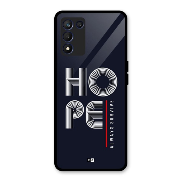 Hope Survives Glass Back Case for Realme 9 5G Speed