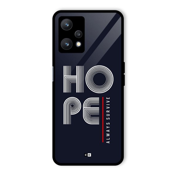 Hope Survives Glass Back Case for Realme 9 Pro 5G