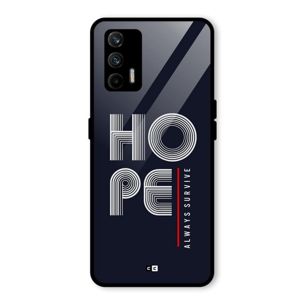 Hope Survives Glass Back Case for Realme GT 5G