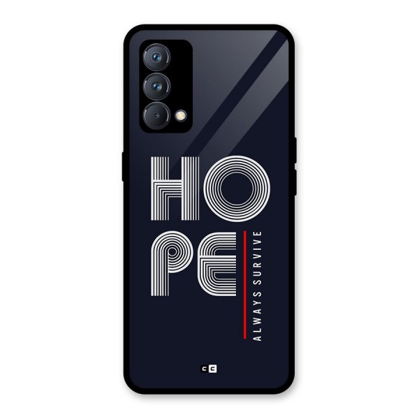 Hope Survives Glass Back Case for Realme GT Master Edition