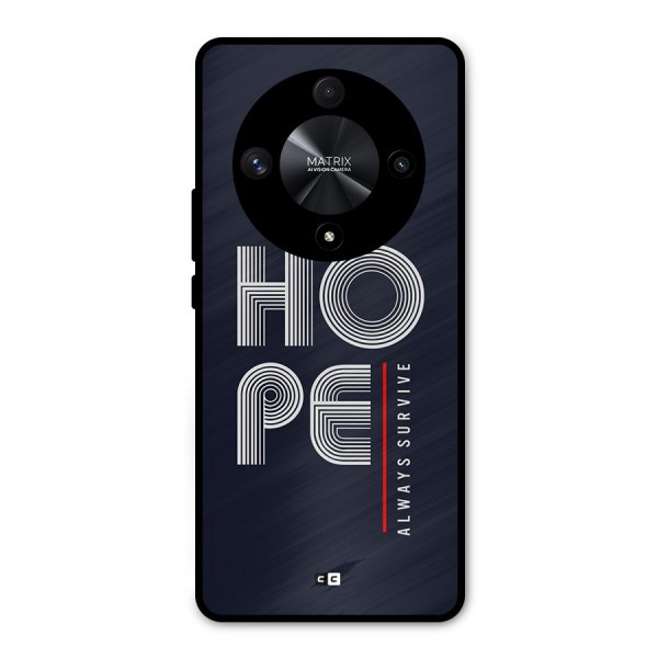 Hope Survives Metal Back Case for Honor X9b