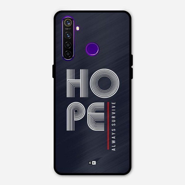 Hope Survives Metal Back Case for Realme 5 Pro