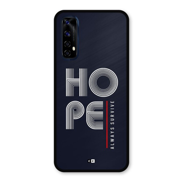 Hope Survives Metal Back Case for Realme 7