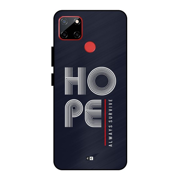 Hope Survives Metal Back Case for Realme C12