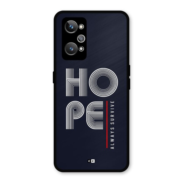 Hope Survives Metal Back Case for Realme GT 2