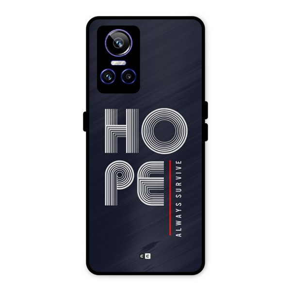 Hope Survives Metal Back Case for Realme GT Neo 3