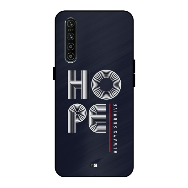 Hope Survives Metal Back Case for Realme XT