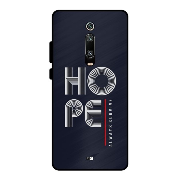 Hope Survives Metal Back Case for Redmi K20 Pro