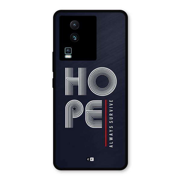 Hope Survives Metal Back Case for iQOO Neo 7 Pro