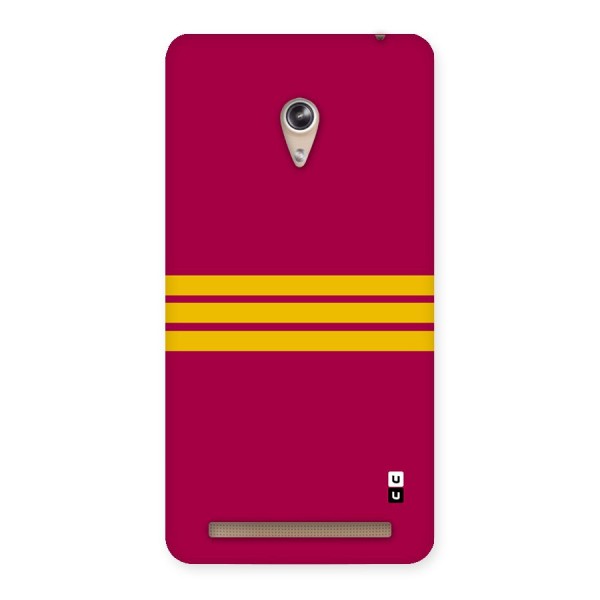 Horizontal Sports Stripes Back Case for Zenfone 6