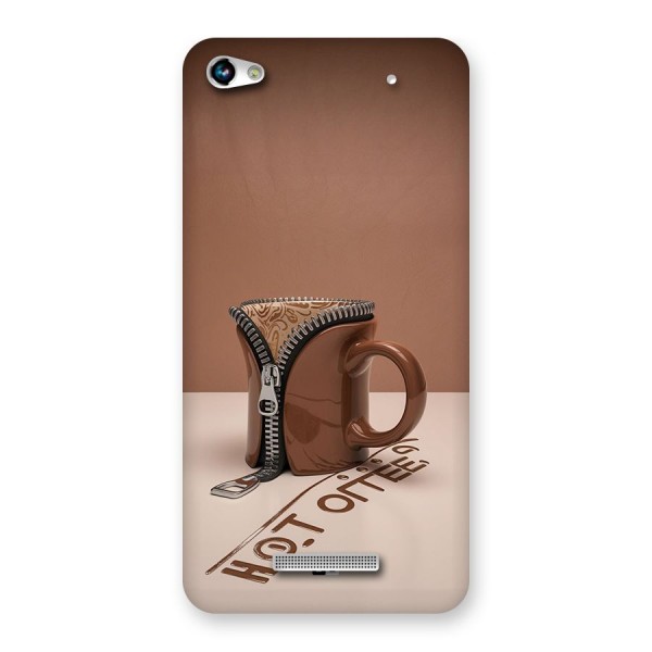 Hot Coffee Back Case for Canvas Hue 2 A316