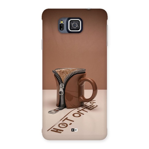 Hot Coffee Back Case for Galaxy Alpha