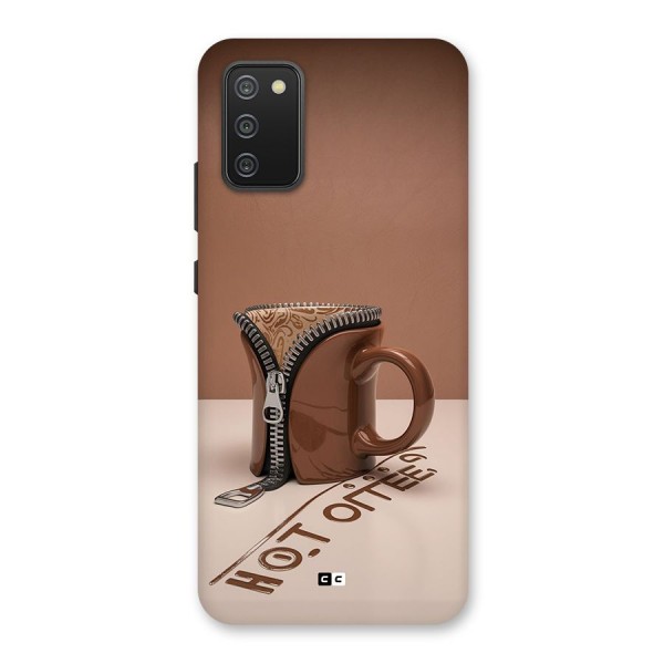 Hot Coffee Back Case for Galaxy F02s