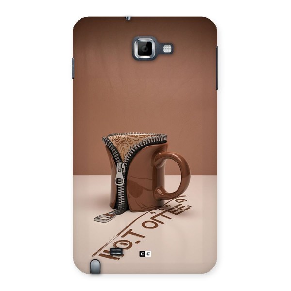 Hot Coffee Back Case for Galaxy Note