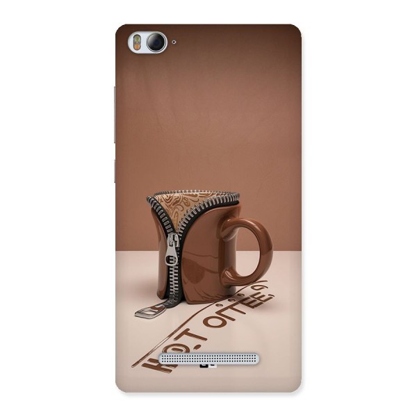 Hot Coffee Back Case for Mi4i