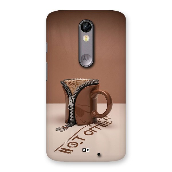 Hot Coffee Back Case for Moto X Force