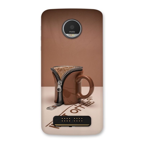 Hot Coffee Back Case for Moto Z Play