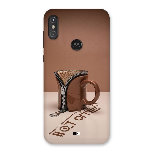 Hot Coffee Back Case for Motorola One Power