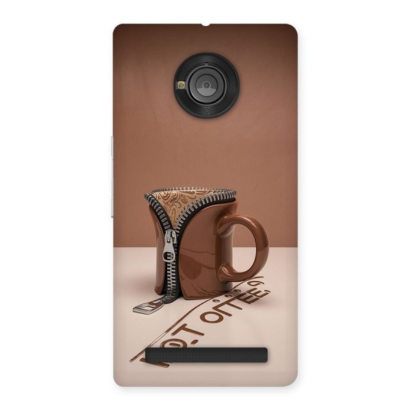 Hot Coffee Back Case for Yuphoria