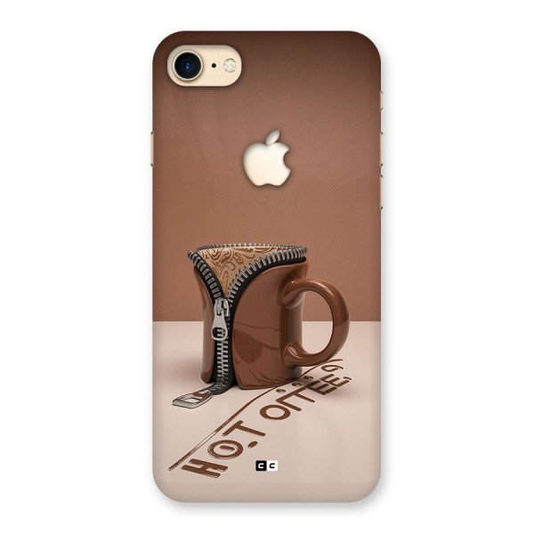 Hot Coffee Back Case for iPhone 7 Apple Cut