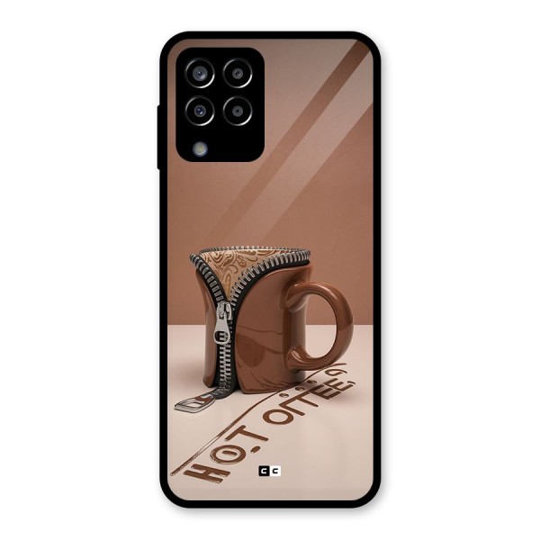 Hot Coffee Glass Back Case for Galaxy M33