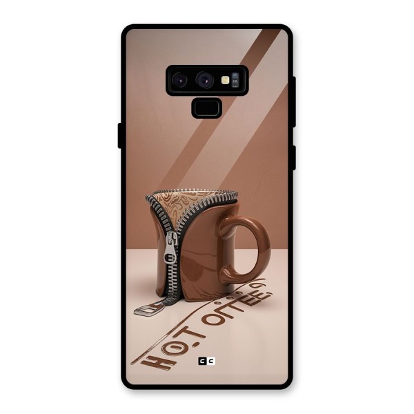 Hot Coffee Glass Back Case for Galaxy Note 9