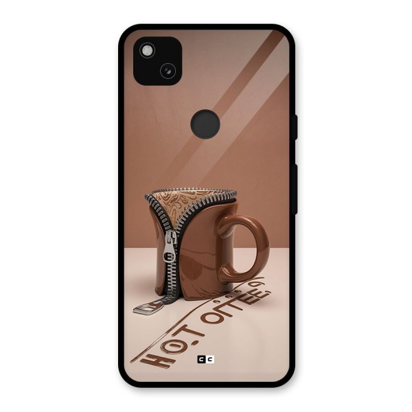 Hot Coffee Glass Back Case for Google Pixel 4a