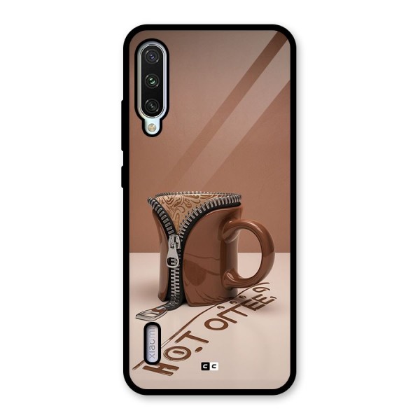 Hot Coffee Glass Back Case for Mi A3