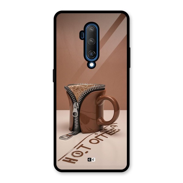 Hot Coffee Glass Back Case for OnePlus 7T Pro